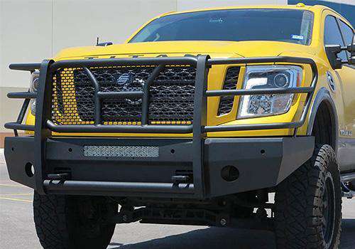 Steelcraft 60-14080C 2016-2023 Nissan Titan XD HD Elevation Front Bumper - BumperStock