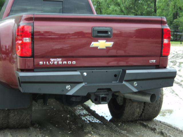 Steelcraft 65-20410 2011-2019 Chevy Silverado 2500/3500 HD Elevation Rear Bumper-BumperStock