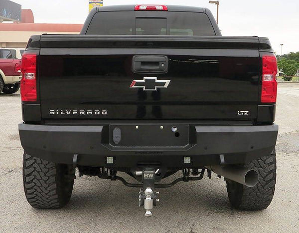 Steelcraft 76-20410 2011-2019 Chevy Silverado 2500/3500 Fortis Rear Bumper-BumperStock