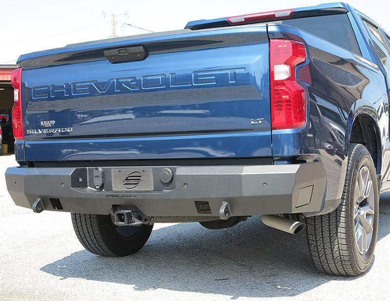 Steelcraft 76-20490 2019-2023 Chevy Silverado 1500 Fortis Rear Bumper - BumperStock