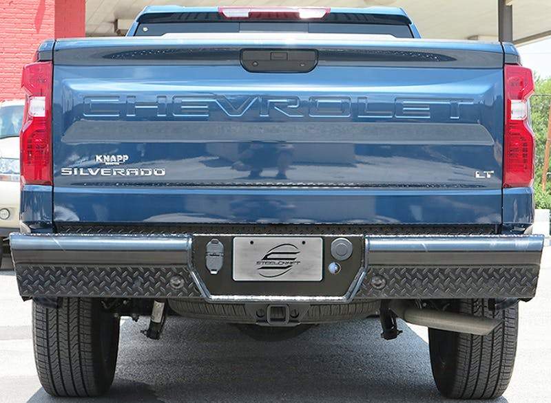 Steelcraft HD20490 2019-2023 Chevy Silverado 1500 HD Bumper Replacements Rear Bumper - BumperStock