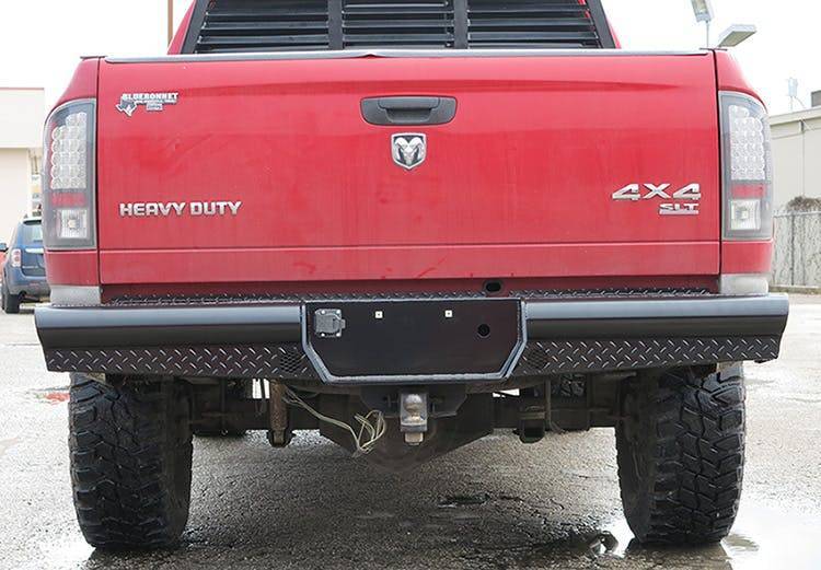 Steelcraft HD22210 2003-2009 Dodge Ram 2500/3500 HD Replacements Rear Bumper-BumperStock