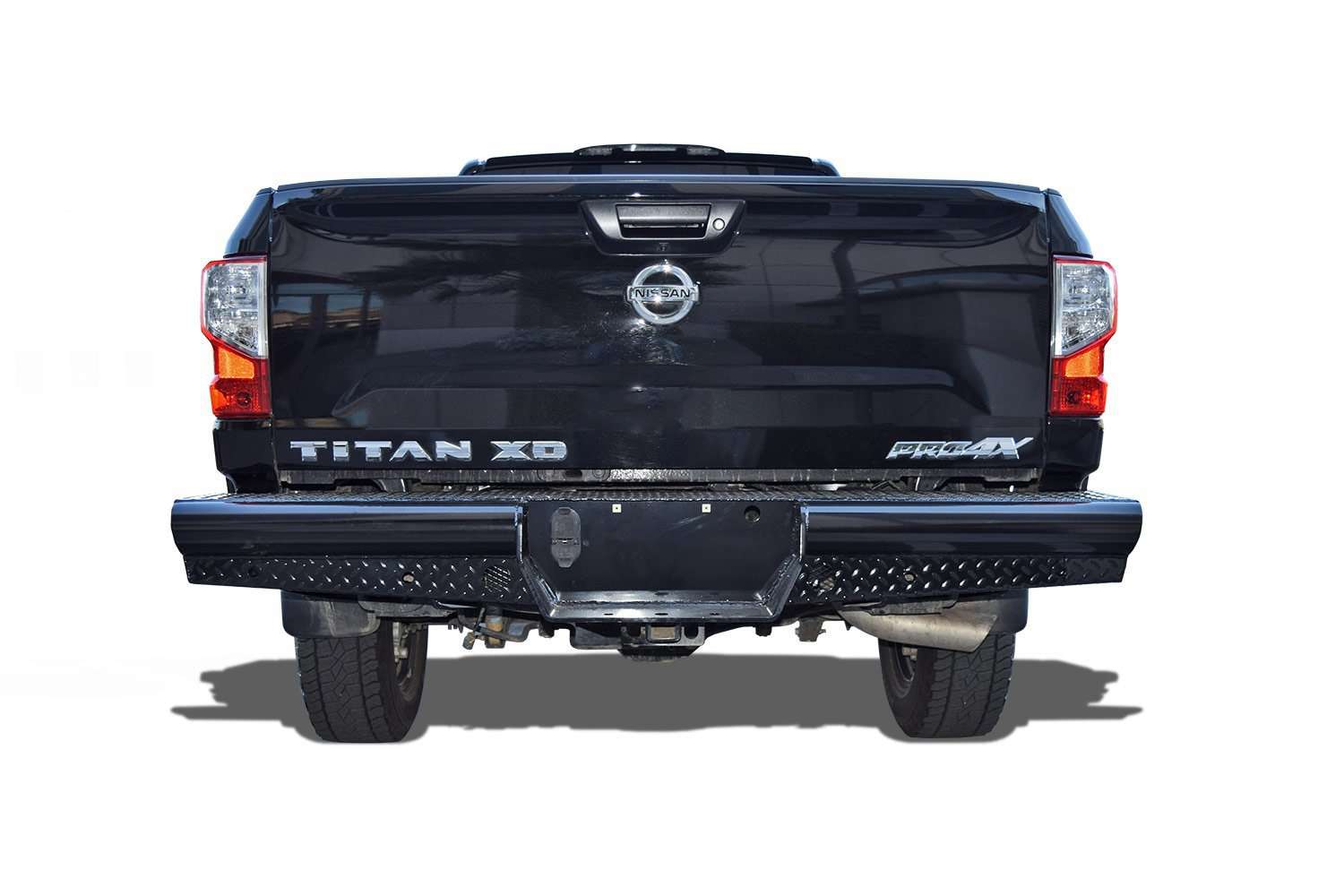 Steelcraft HD24080 2017-2023 Nissan Titan HD Bumper Replacements Rear Bumper - BumperStock